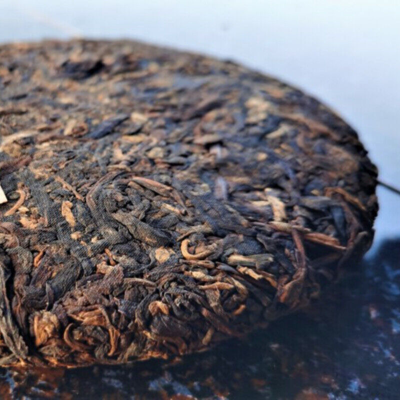 357g Health Care Bingdao Yunnan Ripe Tea Cake High Quality Cooked Pu'er Tea