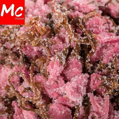 Japanese Salted Sakura Cha Pink Cherry Blossoms Traditional Preserved Flower Tea