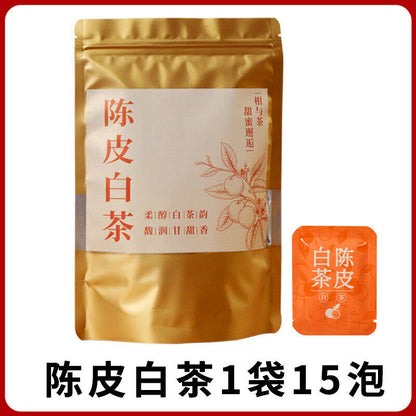 Fuding Old White Tea Chen Pi Shou Mei Small Square Slice Small Biscuit Tea Cake