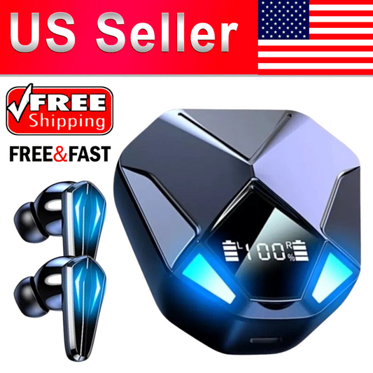 Bluetooth 5.1 Wireless Earbuds Headphone Headset Noise Cancelling TWS Waterproof