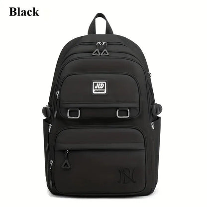 Students Backpack Nylon Double Shoulder Bag Fashion Travel College Bag