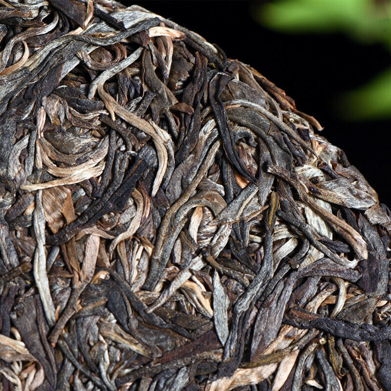 Puerh Raw Tea Cake Old Banzhang Pu'er Green Tea High Quality Old Tree Tea 12.6oz