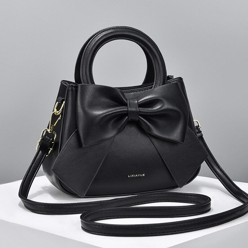 Women's Bags Sweet Handbag Bow One-shoulder Bag Women