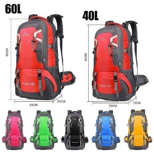 40L/60L Outdoor Travel Backpack Camping Bag Man Woman Climbing Hiking Backpack