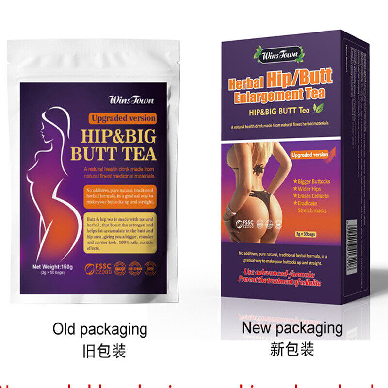 Herbal Hip Big Butt Enlargement Tea Health Tea Green Tea 3g*30 bags/box