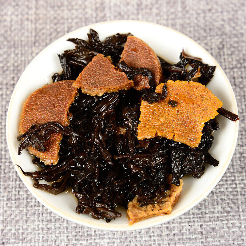 Xinhui Aged Chenpi Ripe Puer Tea Orange Skin Puerh Pu'er Loose Tea PEI YU 312