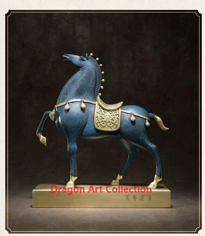 Copper Horse to Success All Copper Crafts Horse Pendulum
