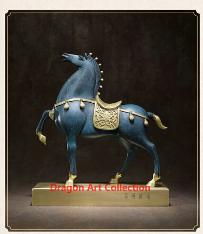 Copper Horse to Success All Copper Crafts Horse Pendulum