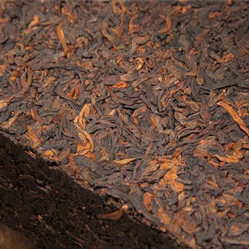 250g 7581 Pu-erh Ripe Tea Brick Yunnan Puerh Cooked Tea Chinese Pu'er Black Tea