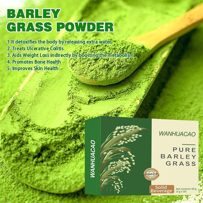 60Pcs Barley Grass Powder Pure & Organic, Naveta Pure Organic Barley