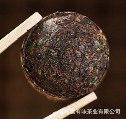 70g Yunnan Pu'er tea leaves glutinous small tuocha ripe tea mini small tuocha