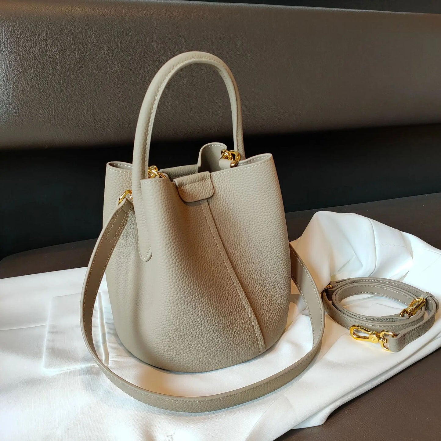 Tote Cowhide Women's Shoulder Crossbody Bag Fashion Ladies Hand Bag