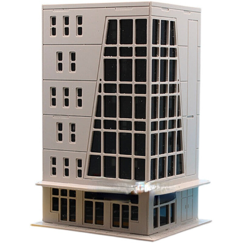 1/64 Scale Outland Railway Model City House Office Building Scene Model
