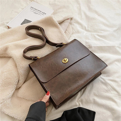 Shoulder Bags Women 2023 Winter Office Briefcase Crossbody Ladies Handbags