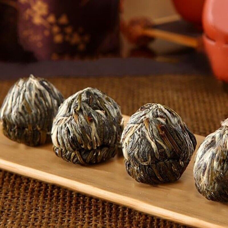 10Pcs Handmade Blooming Flower Tea Ball