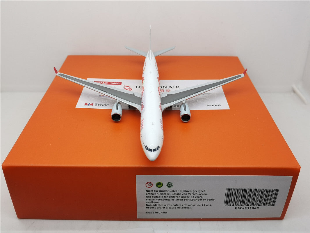 1:400 JC Wings DRAGONAIR A330-300 Passenger Airplane Diecast Aircraft Model