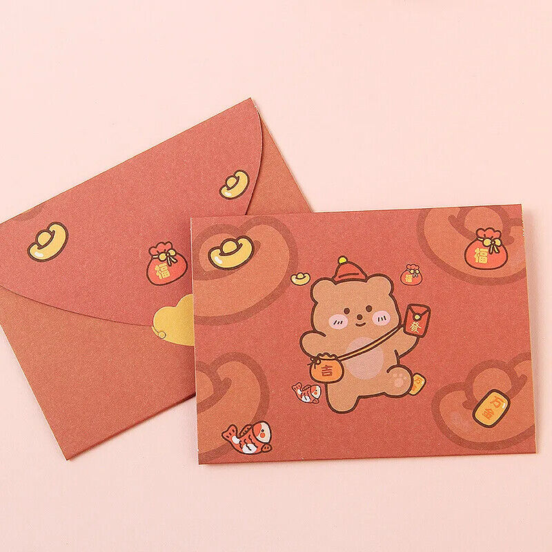 Greetings Card 50Pcs Cartoon Ins Student DIY Tanabata Teachers Day Wish Postcard