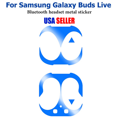 Metal Dust Guard Sticker Decal Skin Protector For Samsung Galaxy Buds live