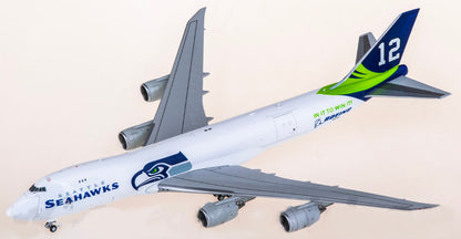 1:400 Hxmodels Boeing 747-8F B631007 N841BA Passenger Diecast Airplane Model