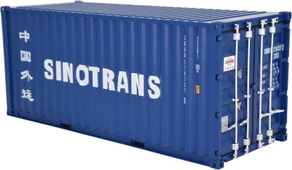 1:20 SINOTRANS 20GP Shipping Container Model Gray Abs Resin Toy Decoration Gift