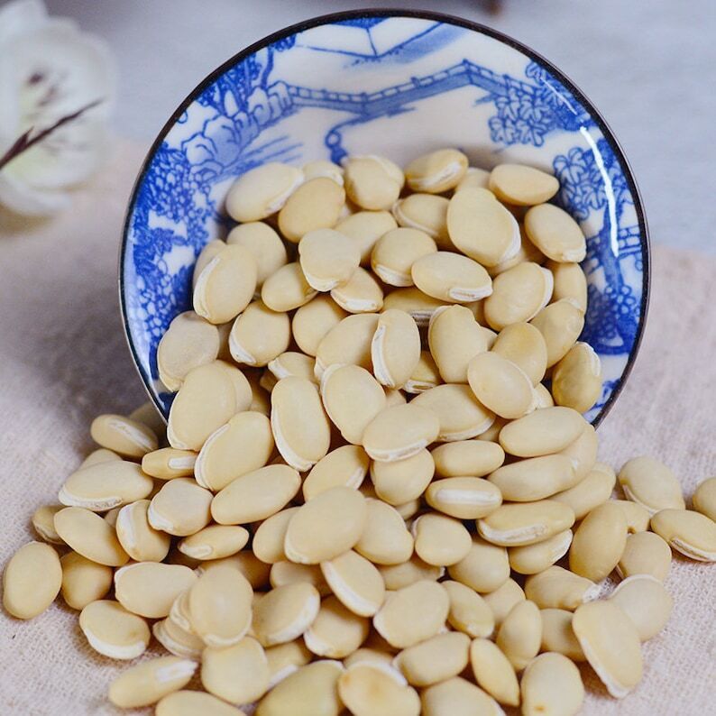 Premium Semen Lablab Album White Lablab Bean Dolichos Lablab Pure Natural Herb