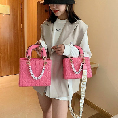 Women's Shoulder Bag Fashion Chain Handbag High Quality Leather Crossbody Purse
