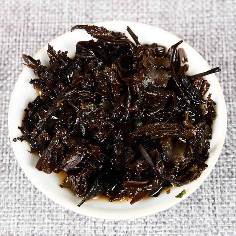 357g Yunnan Pu-erh Ripe Tea Cake Gnocchi Seven Cakes Ripe Tea Cake Pu-erh Cake
