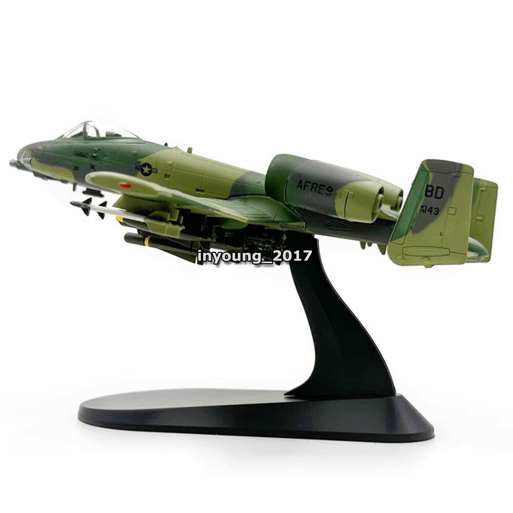 1:100 A-10 Thunderbolt II Warthog Attach Airplane Model Diecast Military Plane