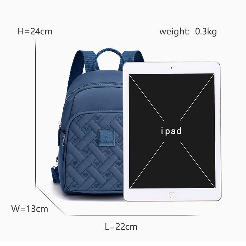 Backpack Fashion Waterproof Nylon Small Backpack High Quality Cute Small Bag 1PC