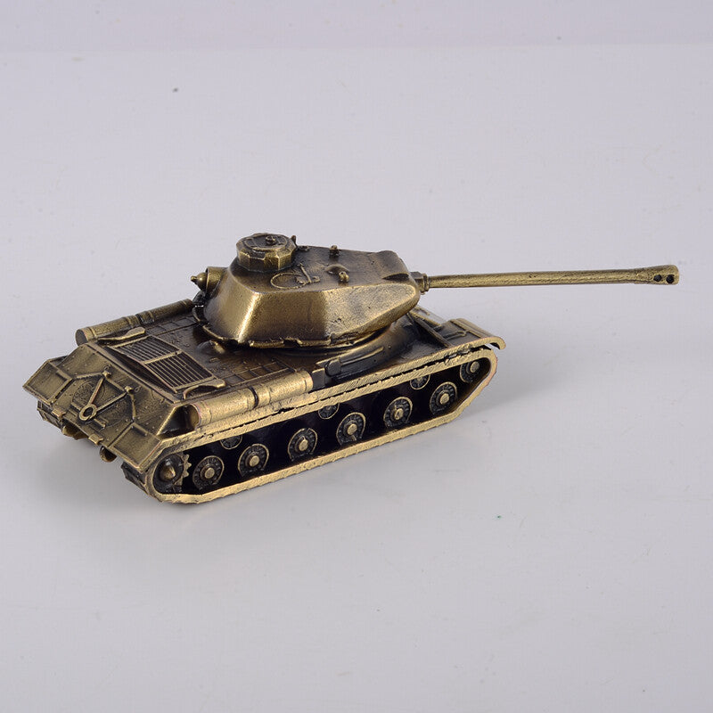 1:72 The Soviet Union CCCP IS-2 Heavy Tank Model All-metal Bronze