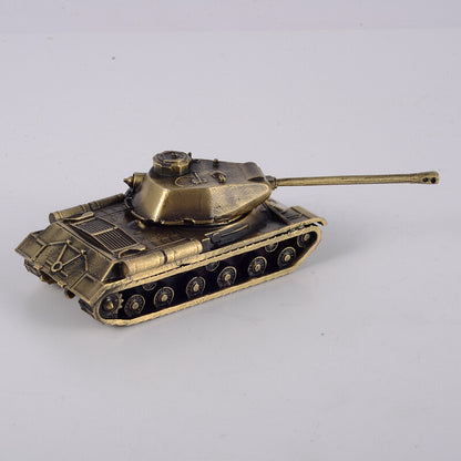 1:72 The Soviet Union CCCP IS-2 Heavy Tank Model All-metal Bronze