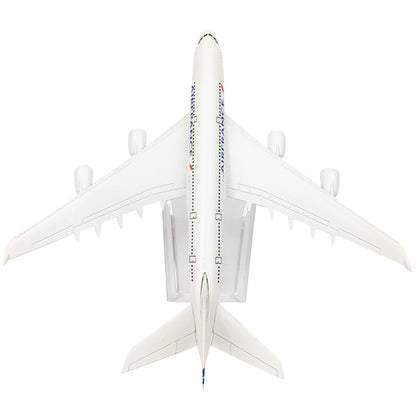 1:400 16cm Air France A380 Airplane Model Simulation Civil Airliner Ornaments