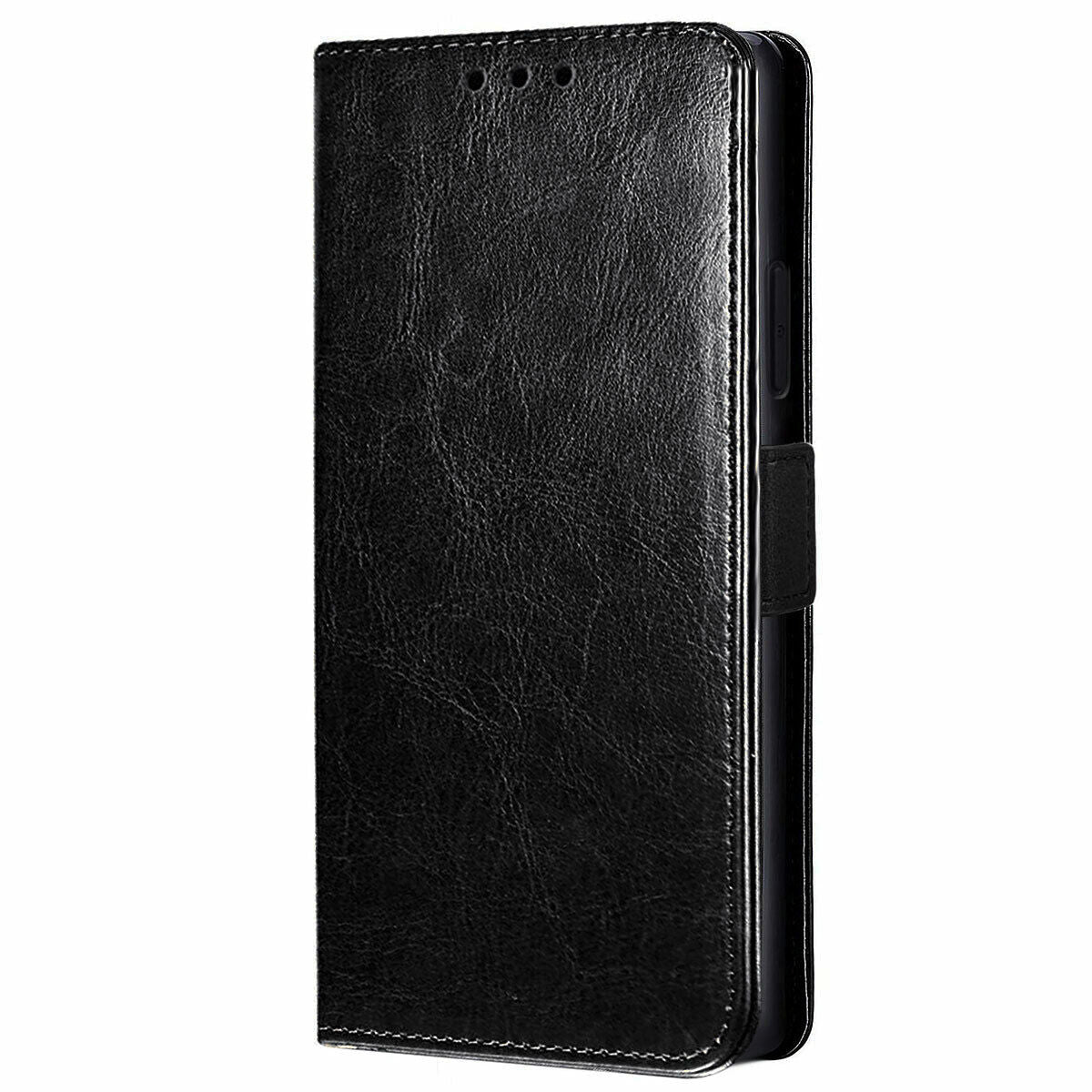 For Samsung Galaxy S21 Ultra+ Case Leather Tpu Wallet Flip Stand Cover Accessory - Thumbnail 3