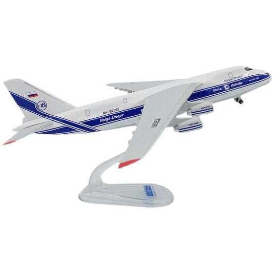 1:400 ANTONOV AN-124 Airfreighter Transport Airplane ABS Plastic Assembled Model