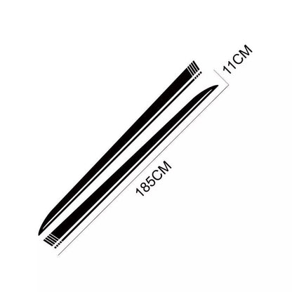 For Chevrolet Colorado Car Vinyl Racing Stripe Sticker Side Door Decals Kit 2PCS
