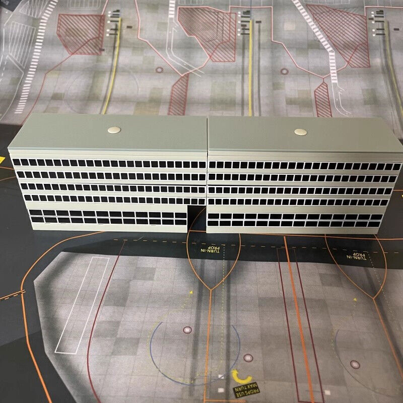Scale Airport Terminal Building Air Bridge DIY 1:400 Model Scene Toy Gift