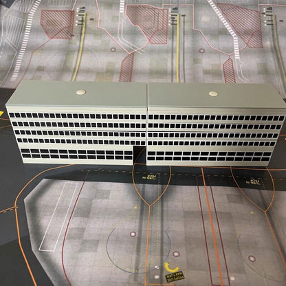 Scale Airport Terminal Building Air Bridge DIY 1:400 Model Scene Toy Gift