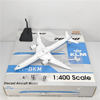 1:400 Aviation KLM BOEING B787-10 Passenger Airplane Diecast Plane Model