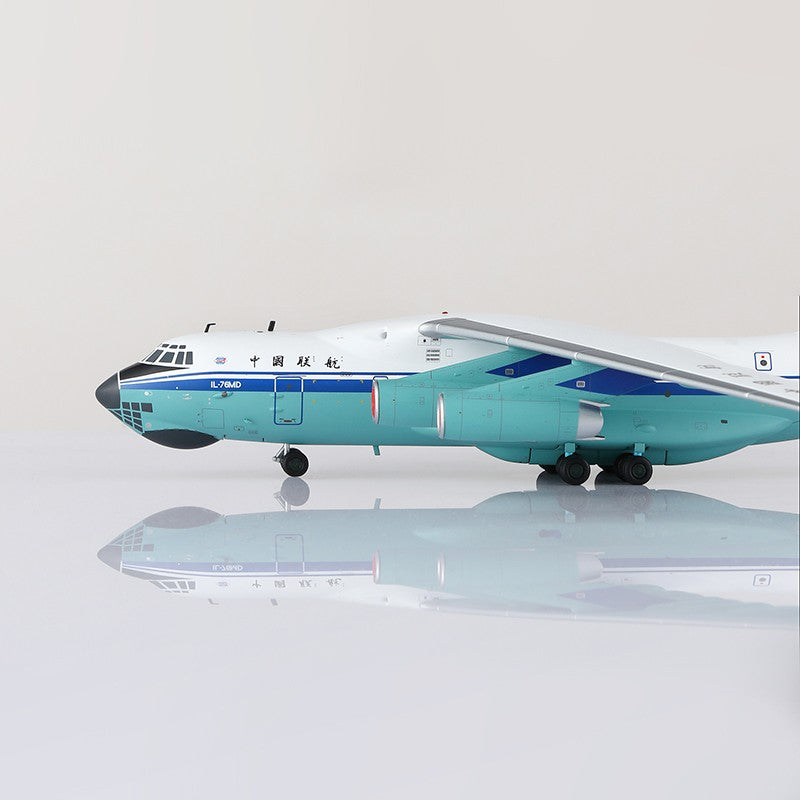 1:200 SQ Wings China United Airlines Il-76 B-4037 Airplane Diecast Plane Model