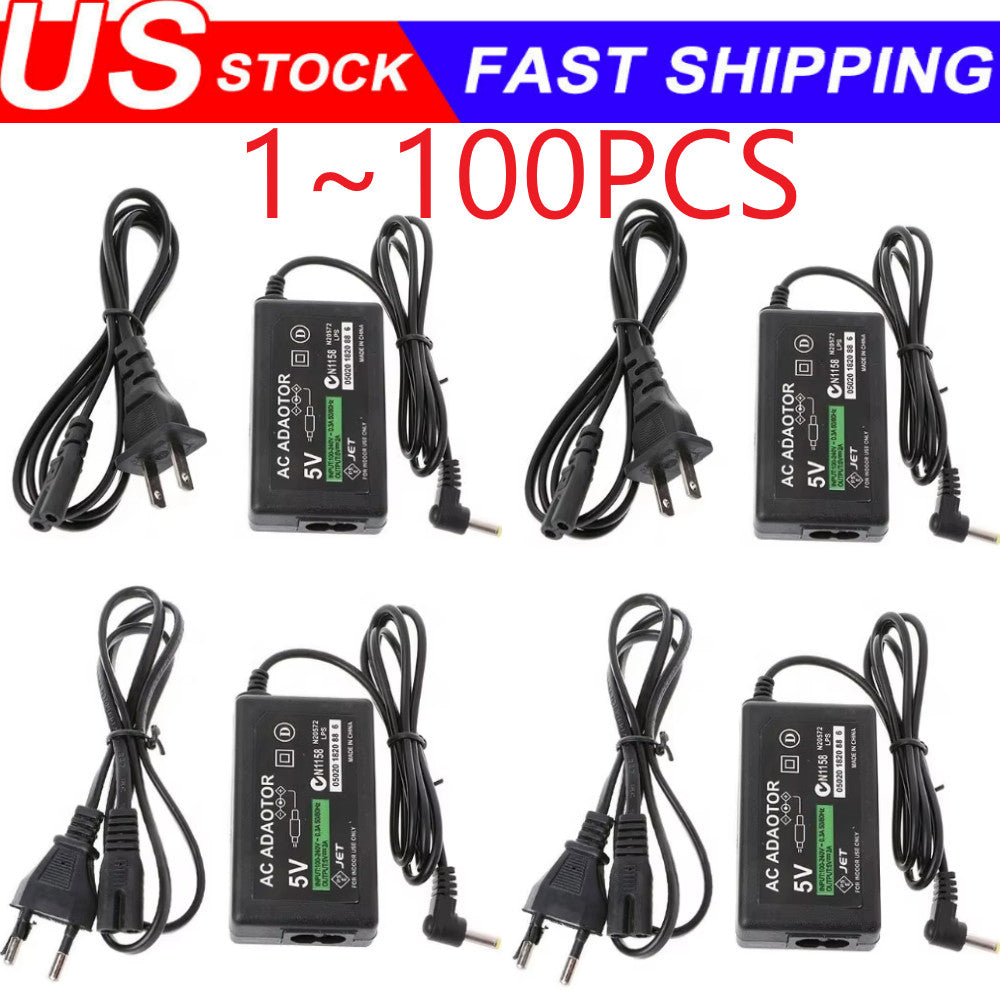 AC Adapter Home Wall Charger Power Supply For SONY PSP 1000 2000 3000 Slim Lite