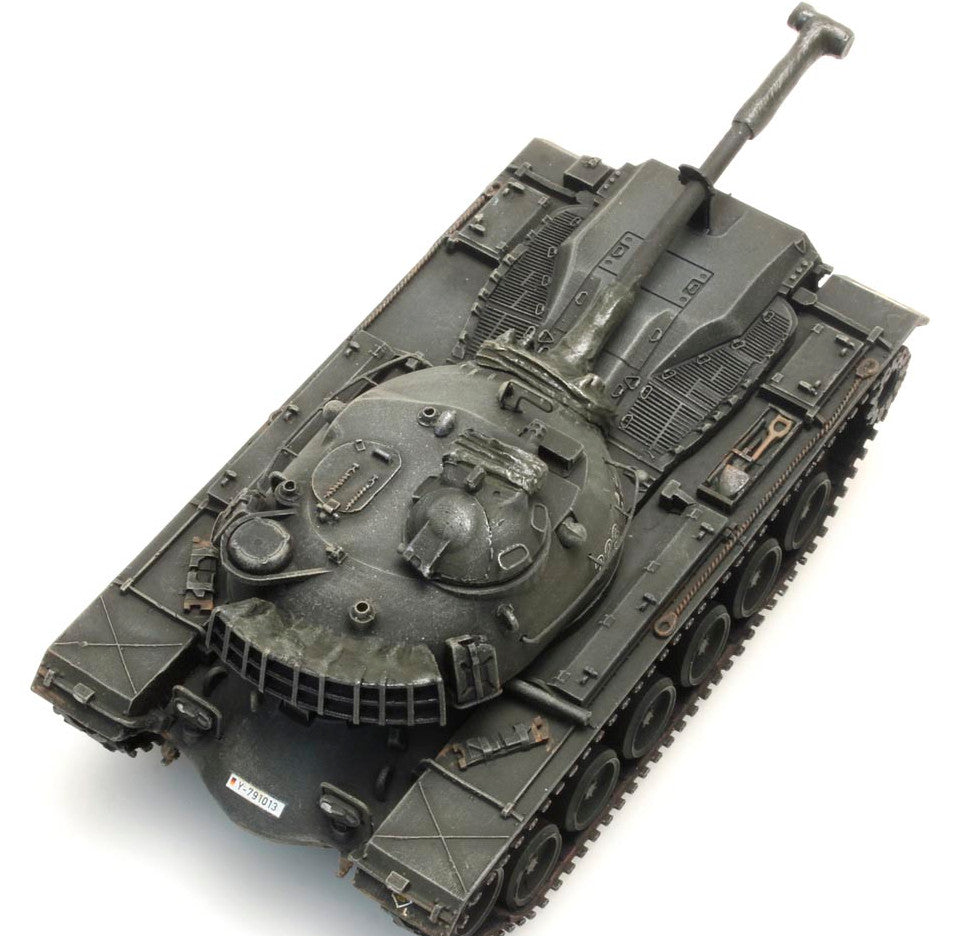 ARTITEC BRD M48 A2 Yellow olive rail transport BW 1/87 FINISHED MODEL TANK