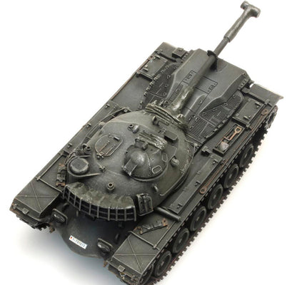 ARTITEC BRD M48 A2 Yellow olive rail transport BW 1/87 FINISHED MODEL TANK