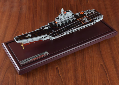 1:750 50CM Shandong Aircraft Carrier #17 Warship Diecast Battle Ship Model