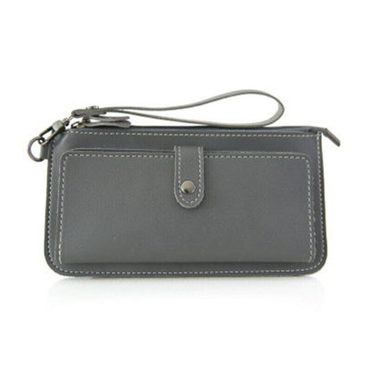 Lady Handbag Female Card Wallet Handbag Clamps Billfold Cash Clip Women Purse PU