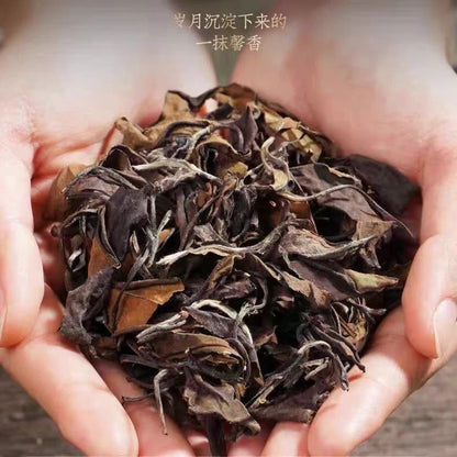 250g FuDing White Tea Shou Mei White Healthy Tea Chen Xiang Old Stem White Tea