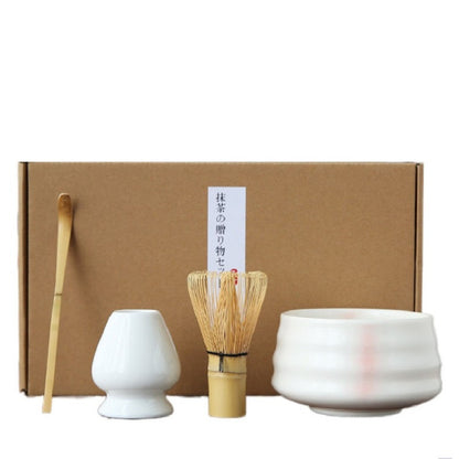 Traditional Matcha Set Matcha Whisk Scoop Ceremic Matcha Bowl Japanese Tea Sets