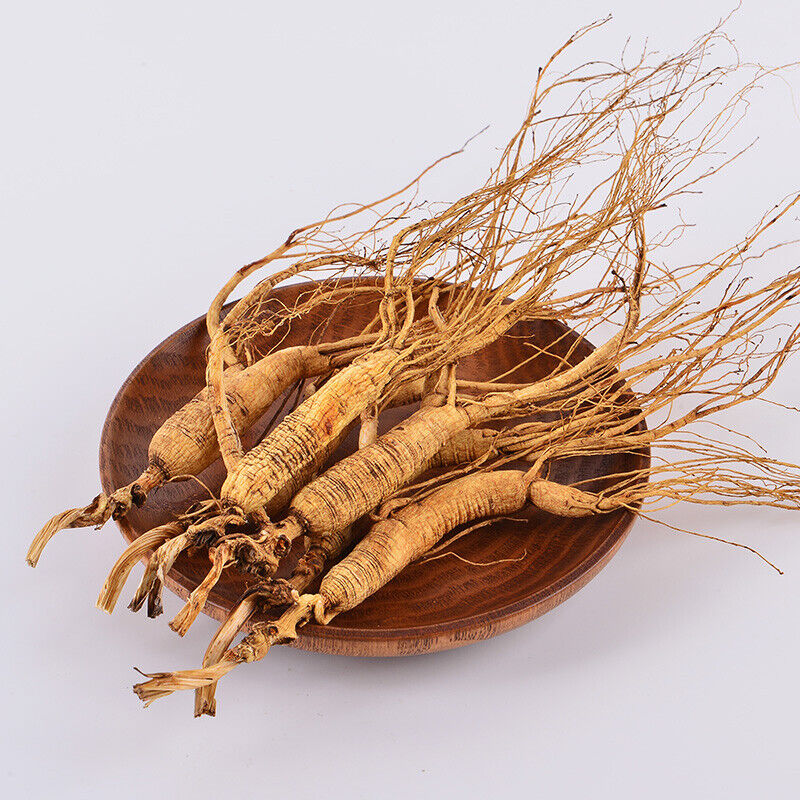 Dry transplanted wild ginseng root 10-15 years old relatively intact Chinese herbs-