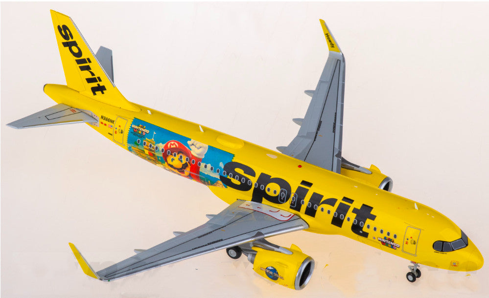 1:200 JC Wings Spirit Airlines Airbus A320neo Airplane Diecast Aircraft Model