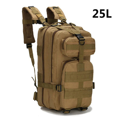 60L 25L Tactical Backpack Men Travel HikingTrekking Outdoor Bag Men's Backpacks