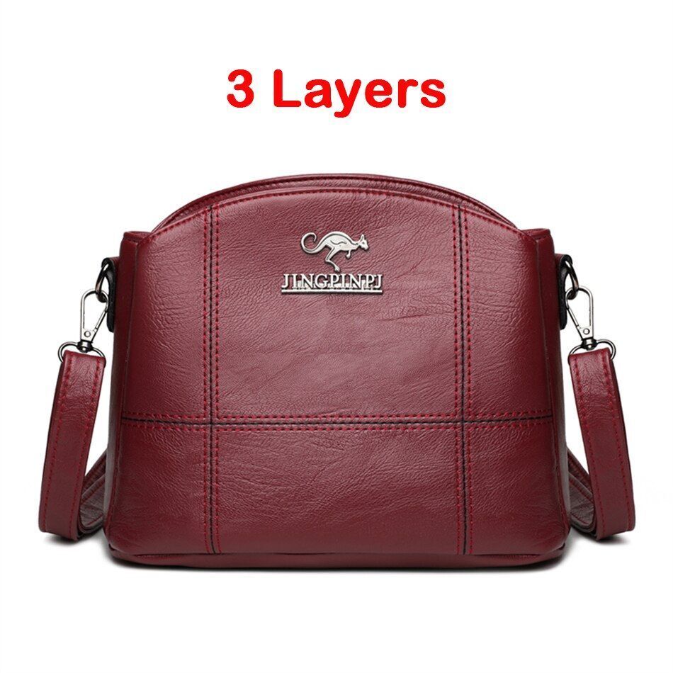Fashion Leather Handbag Purse Small Crossbody Shoulder Messenger Bag Polyester